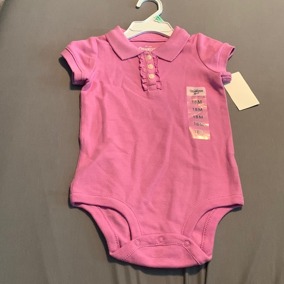 NWT COLLARED ONESIE